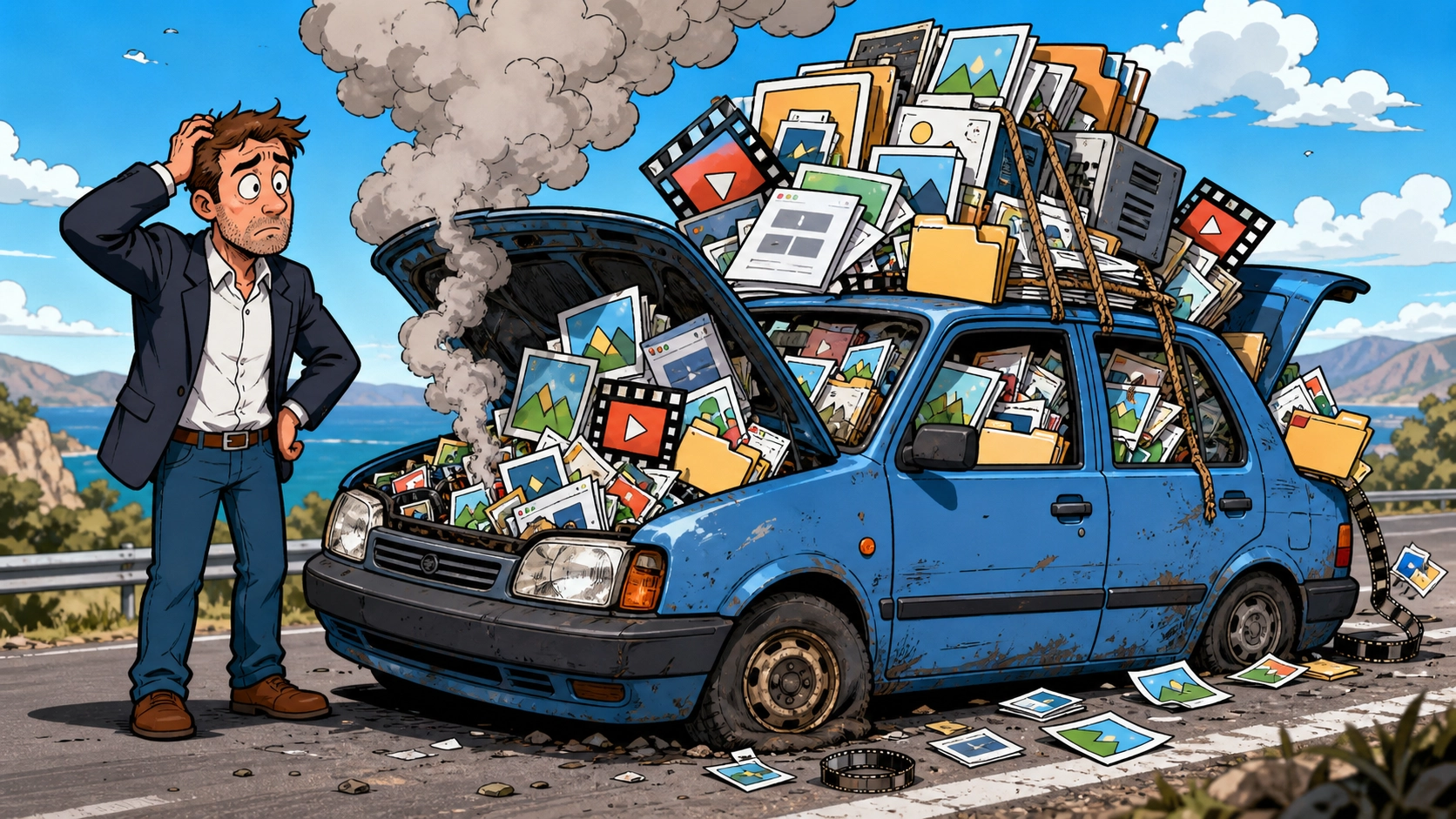Illustration article ralentir votre site 1